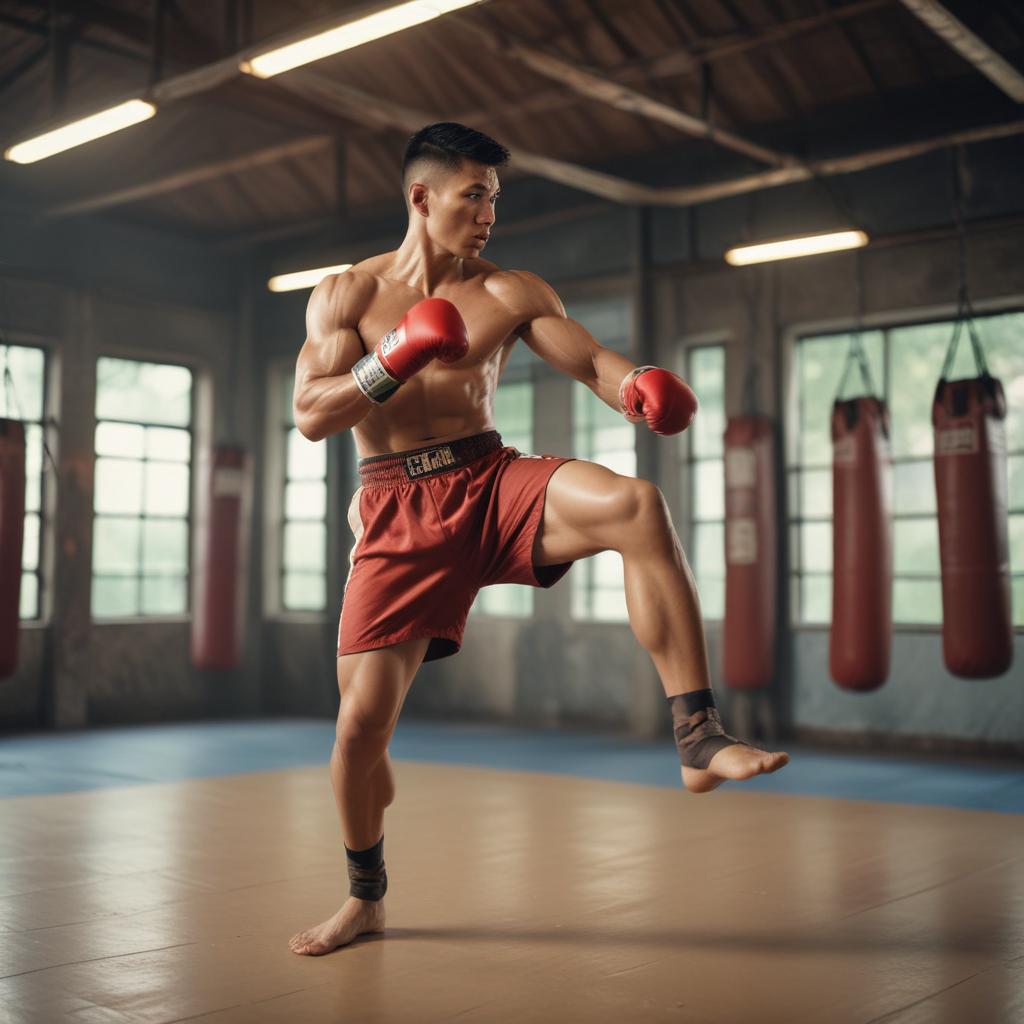 Кикбоксинг: техника, виды ударов и отличия от тайского бокса